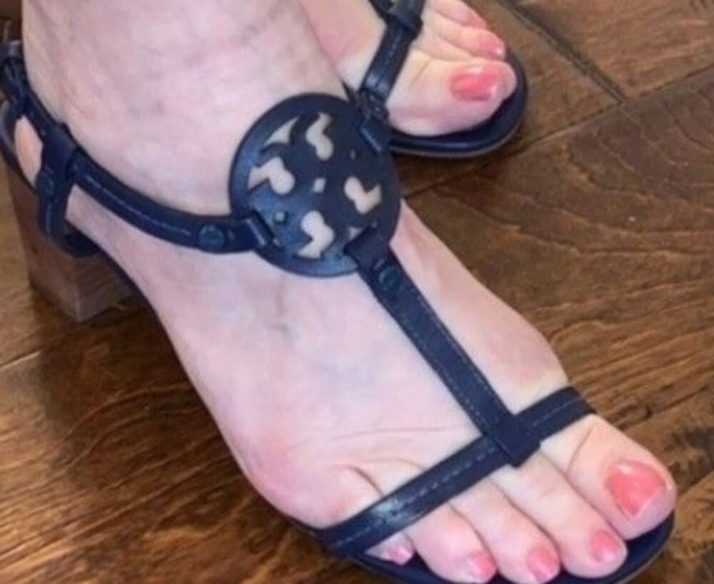 Tory Burch Miller Block Heels Size 6